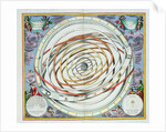 Planetary orbits, 1660-1 by Andreas Cellarius