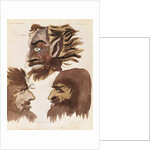 Astaroth, Abaddon and Mammon, three demons from 'The Magus' by Francis Barrett by Francis (after) Barrett