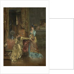 The Visit, c.1870 by Alfred Emile Stevens