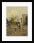 Montmartre, the rue Cortot, c.1872-76 by Stanislas Victor Edouard Lepine