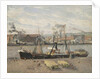 Port of Rouen, Unloading Wood, 1898 by Camille Pissarro