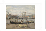 Port of Rouen, Unloading Wood, 1898 by Camille Pissarro