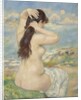 Bather Arranging her Hair, 1885 by Pierre Auguste Renoir