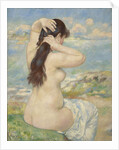 Bather Arranging her Hair, 1885 by Pierre Auguste Renoir