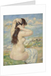 Bather Arranging her Hair, 1885 by Pierre Auguste Renoir