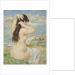 Bather Arranging her Hair, 1885 by Pierre Auguste Renoir