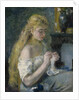 Woman Crocheting, c.1875 by Pierre Auguste Renoir