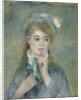 Portrait of a Young Woman, c.1874 by Pierre Auguste Renoir