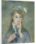 Portrait of a Young Woman, c.1874 by Pierre Auguste Renoir
