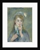 Portrait of a Young Woman, c.1874 by Pierre Auguste Renoir