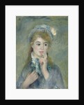 Portrait of a Young Woman, c.1874 by Pierre Auguste Renoir