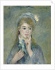 Portrait of a Young Woman, c.1874 by Pierre Auguste Renoir