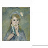 Portrait of a Young Woman, c.1874 by Pierre Auguste Renoir
