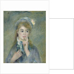 Portrait of a Young Woman, c.1874 by Pierre Auguste Renoir