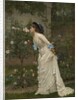 Woman and Roses, 1879 by Auguste Toulmouche