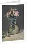 Moss Roses in a Vase, 1882 by Edouard Manet