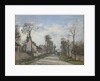 Route de Versailles, Louveciennes, 1870 by Camille Pissarro