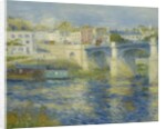 Bridge at Chatou, c.1875 by Pierre Auguste Renoir