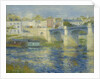 Bridge at Chatou, c.1875 by Pierre Auguste Renoir