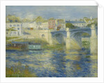 Bridge at Chatou, c.1875 by Pierre Auguste Renoir