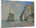 The Cliffs at Etretat, 1885 by Claude Monet