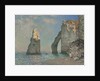 The Cliffs at Etretat, 1885 by Claude Monet