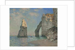 The Cliffs at Etretat, 1885 by Claude Monet