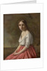 Young Woman in a Pink Skirt, c.1845-50 by Jean Baptiste Camille Corot