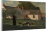 Farmyard Scene, c.1872-74 by Winslow Homer