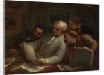 The Print Collectors, c.1860-63 by Honore Daumier