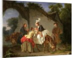 Farewell to the Nurse, 1776-77 by Etienne Aubry