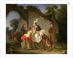 Farewell to the Nurse, 1776-77 by Etienne Aubry