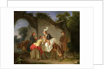 Farewell to the Nurse, 1776-77 by Etienne Aubry