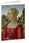 Portrait of a Lady, c.1490 by Domenico (1449-94) Ghirlandaio