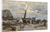 The Return of the Fishing Boats, Etretat, 1879 by Giovanni Boldini