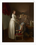 The Artist's Wife in his Studio, c.1795-99 by Louis Leopold Boilly