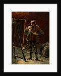 An Artist, c.1870-75 by Honore Daumier