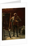 An Artist, c.1870-75 by Honore Daumier