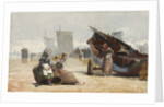 Beach Scene, Cullercoats, 1881 by Winslow Homer