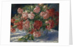 Peonies, c.1880 by Pierre Auguste Renoir