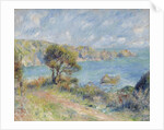 View at Guernsey, 1883 by Pierre Auguste Renoir