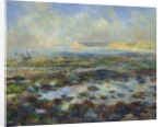 Low Tide, Yport, 1883 by Pierre Auguste Renoir