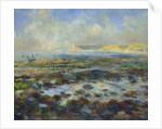 Low Tide, Yport, 1883 by Pierre Auguste Renoir