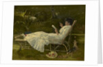 Woman Reading, c.1910 by Barbour Barbour