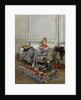 Young Woman Crocheting, 1875 by Giovanni Boldini