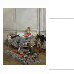 Young Woman Crocheting, 1875 by Giovanni Boldini