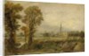 Distant View of Salisbury Cathedral, 1821 by John Constable