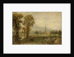 Distant View of Salisbury Cathedral, 1821 by John Constable