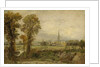 Distant View of Salisbury Cathedral, 1821 by John Constable
