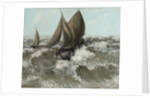 The Sailboat, c.1869 by Gustave Courbet
